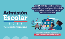 Resultados de postulación para la Admisión Escolar 2023